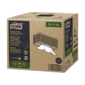 Image sur  530182 - Chiffon de nettoyage robuste Tork blanc W4